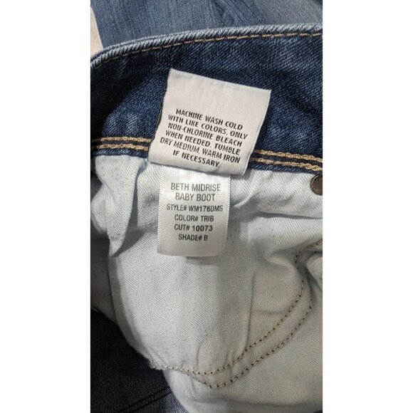 Hudson jeans Women's midrise Beth size 28 baby boot - Picture 6 of 12